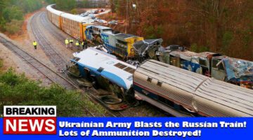 Exército ucraniano explode o trem russo!  Muita munição destruída!  – NOTÍCIAS DA GUERRA DA RÚSSIA UCRÂNIA